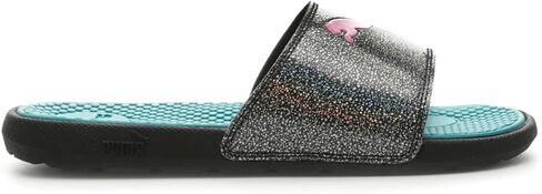 PUMA Kids Girls Cool Cat Aurora Slide Casual Sandals Casual - Black in Saudi Arabia