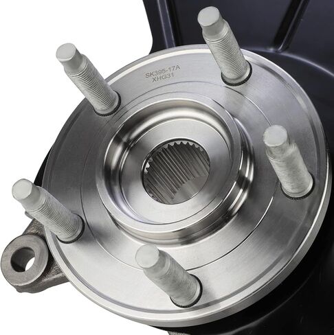 OCPTY Wheel Hub Bearing Steering Knuckle Assembly Front Driver (Left) Side 2007-2010 Fit for Ford Edge 3.5L LK055 in Saudi Arabia