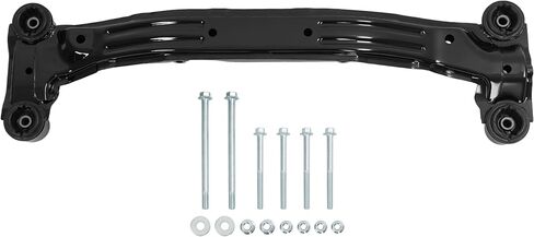 Rear Subframe Crossmember Compatible with 2004-2010 Kia Sportage FWD Hyundai Tucson FWD Replacement for 626052E100 626100Z010 Steel Electrophoresis Black in Kuwait