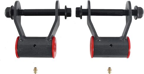 أغلال رفع خلفية مقاس 1.5 بوصة - طقم رفع التعليق 713120 لـ 2004-2014 Ford F-150 2WD و4WD - ترقية تسوية أوراق الربيع in Kuwait