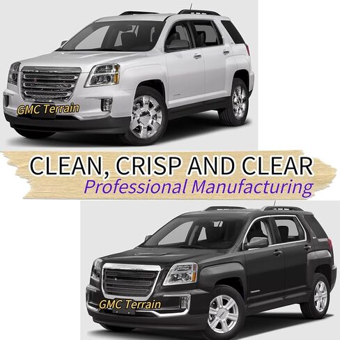 شفرة ممسحة خلفية لسيارة GMC Terrain 2010-2017 2016 2015 2014 2013 2012 2011 تناسب تمامًا طرازات Denali SL SLE SLT OEM بديلة للخلف الخلفي ممسحة الزجاج الأمامي in Kuwait