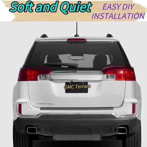 شفرة ممسحة خلفية لسيارة GMC Terrain 2010-2017 2016 2015 2014 2013 2012 2011 تناسب تمامًا طرازات Denali SL SLE SLT OEM بديلة للخلف الخلفي ممسحة الزجاج الأمامي in Kuwait
