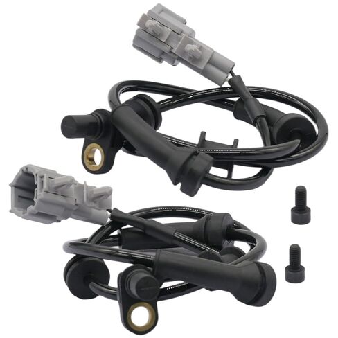 2pcs Front Left and Right ABS Wheel Speed Sensor for Nissan Frontier Pathfinder Xterra Equator #47910EA025 ALS625 RWD V6 4.0L 4WD 05 06 07 08 09 10 11 12 13 14 15 16 17 18 19 20 21 22 23 in Kuwait