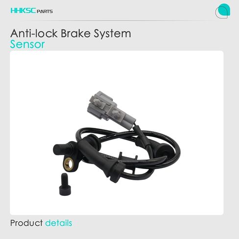 2pcs Front Left and Right ABS Wheel Speed Sensor for Nissan Frontier Pathfinder Xterra Equator #47910EA025 ALS625 RWD V6 4.0L 4WD 05 06 07 08 09 10 11 12 13 14 15 16 17 18 19 20 21 22 23 in Kuwait