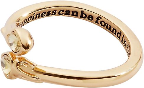Alex and Ani Harry Potter™ Great Hall Candle Wrap Ring, Shiny Gold in Saudi Arabia