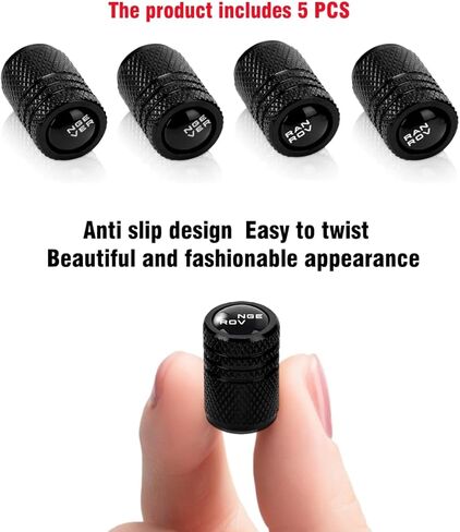 Car Tire Valve stem Covers Compatible with Range Rover Tire Valve Stem Caps Metal Material Car tire Valve caps in Kuwait