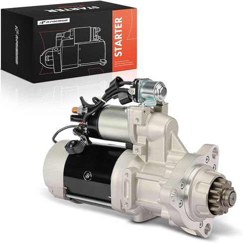 A-Premium Starter Fit for Freightliner Century Class 1997-2008 Coronado 2003-2008, 12V 7.3KW CW 11T, 10.3L 10.8L 11.1L 12.0L 12.5L 12.7L 12.8L 14.0L 14.6L 14.8L 14.9L 15.0L 15.8L 3.9L in Saudi Arabia