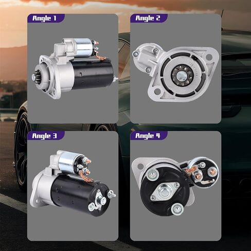 Starter Compatible with John Deere Tractor 5045D 5045E 5055E 5065E 5075E 2008 2009 2010 2011 2012 2013 2014 Replace F-002-G20-658, RE533976, 19331, BF002G20658 Ulitity Tractor 2.9L 3 Cyliners in Kuwait