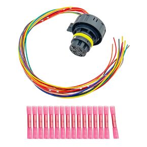 External Harness Repair Kit Fits for Chevy GMC 6L80E 6L90E Transmission 6R60 6R80 6R75 Automatic Transmission Wiring Plug in Connector TCM T43 Harness Pigtail Repair Replace 1292813 350-0168 in Kuwait