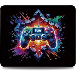 Gaming Mouse Pad, Cool Gamer Mouse Pads, Non-Slip Mousepad Gift, Cool Boys Kids Mouse Mat Desk Accessories for Computer Desk Home Game Room, 7.9x9.5 Inches in Kuwait