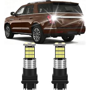 أضواء عكسية تناسب Ford F150 2015 2016 2017 إضاءة احتياطية 6000K أبيض بارد، لمبة OEM فائقة السطوع، إضاءة 360 درجة قطعتان in Kuwait