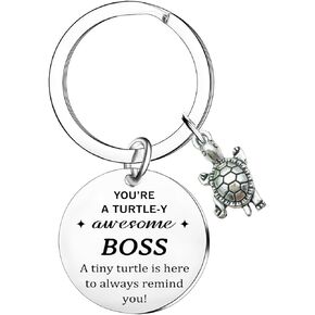 Turtle Keyring Boss Gifts for Women Men Thank You Gifts for Leader Manager Bosses Christmas Birthday Gift for Boss Leader in Kuwait