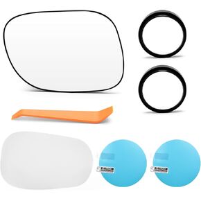 Heated Mirror Glass Kit Outside Driver Side Passenger Side Left Right Compatible with 2014-2019 Kia Soul Replace 87621B2000 87621B2510 87621B2500 in Kuwait