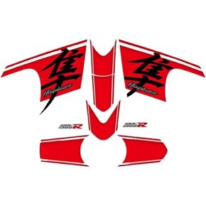 Front Fairing Decal Motorcycle Sticker Packaging Su&per Sticky Kit for Su&zuki Hayabusa GSXR1300R 08-16 GSXR1300 17-19 Motorcycle Tank Protection Stickers in Saudi Arabia