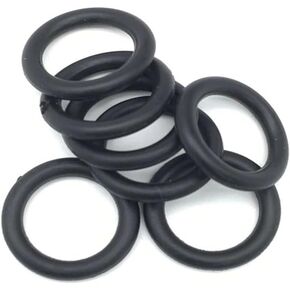 10pcs NBR O-Ring Oil Seal Gasket Thickness CS 1mm OD 3~72 mm Automobile Nitrile Rubber Round Shape Corrosion Resist Washer Black(OD 7mm CS 1.0mm) in Saudi Arabia