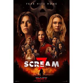 XIHOO Scream 7 2026 Movie Posters for Boys & Girls Bedroom Decor Wall Art Print Gift Poster 16x24, Unframed in Kuwait
