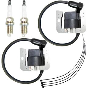 2X ملف الإشعال 24-584-36-S مع استبدال شمعة الإشعال لمحرك Kohler CH22 CV22 CH25 CV25 CH23 CH730 CH740 Command Pro Twin Engine in Kuwait