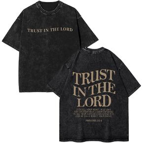 الثقة في الرب بلايز الإيمان المسيحي يسوع الديني الله بلايز رجل امرأة قمصان Y2K قصيرة الأكمام in Kuwait