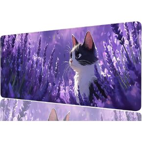 Boho Carpet Style Desk Mat Bohemian Mandala Red Gaming Mouse Pad Mat with Stitched Edge Non-Slip Base Big Mouse Pad Office Computer Keyboard Laptop Home, 31.5x11.8 Inch in Saudi Arabia