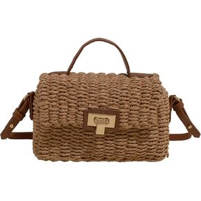 Straw Purses Summer Crossbody Bags for Women Small Straw Beach Bag Vacation Purse in Kuwait