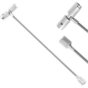 Tire Repair Valve Stem Tool,3 in 1 Steel Valve Stem Puller Fishing Tool with Non-Slip Handle,Universal Valves Stems Installation Tools Car Accessories as Emergency Roadside Kit in Kuwait