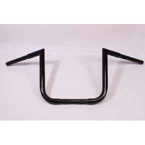 TC12 12" BLACK BLACK APE HANGER HANDLEBAR 12" 05-15 for Suzuki VL800 Boulevard C50 FAT 1.25" TUBE in Kuwait