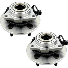 Pair 515126 Front Wheel Hub and Bearing Assembly for 2009-2011 Dodge Ram 1500 W/ABS 5-lugs Wheel Bearing Driver Passenger Side in Kuwait