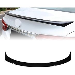 جناح سبويلر خلفي لسيارة تويوتا كامري 2018-2024 LE SE XLE XSE TRD غطاء صندوق السيارة الهجين سبويلر خلفي أسود لامع in Kuwait