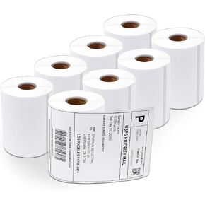 Aegis Adhesives - Replacement for DYMO 1744907 (8 Rolls, 1760 Labels) 4" X 6" Direct Thermal Shipping Labels - Compatible with LabelWriter 4XL Printer (NOT 5XL) in Kuwait