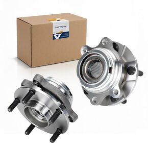 2PC 513296 Front Wheel Hub and Bearing Assembly Fit for Infiniti JX35 2012, QX50 19-21,QX60 14-20, Wheel Bearing for Nissan Altima 08-18, Altima 13-18, Maxima 16-23, Murano 15-19, Pathfinder 13-20 in Kuwait