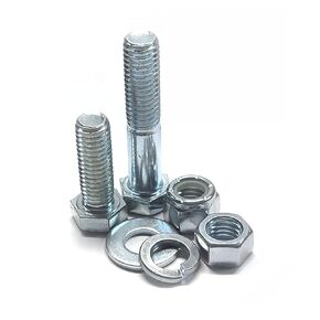 Titan Industrial Supply- 2,230 pcs Metric 8.8 Coarse Thread Hardware Assortment Kit with Hex Cap Screws, Hex Nuts, Nylon Locknuts & Washers - Fasteners Only in Kuwait