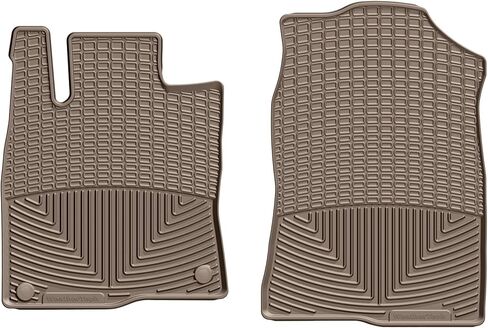 WeatherTech All-Weather Floor Mats for Honda Civic, Civic Si, Civic Type R - 1st Row (W390), Black in Saudi Arabia