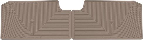 سجادات أرضية WeatherTech لجميع الأحوال الجوية لسيارة Toyota Sienna - الصف الثاني (W581)، أسود in Kuwait