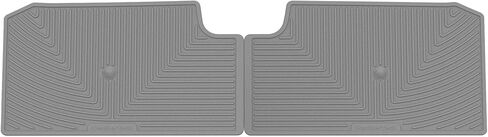 WeatherTech All-Weather Floor Mats for Toyota Sienna - 2nd Row (W581), Black in Saudi Arabia