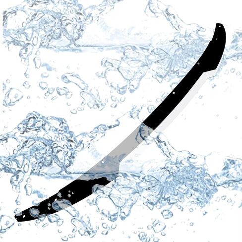 Fit for Gloss Black Rear Wickerbill Spoiler for Dodge Charger 2015-2022 SRT ScatPack Hellca Add-on 2-Piece Rear Wicker Bill Spoiler with RivNut Tool in Kuwait