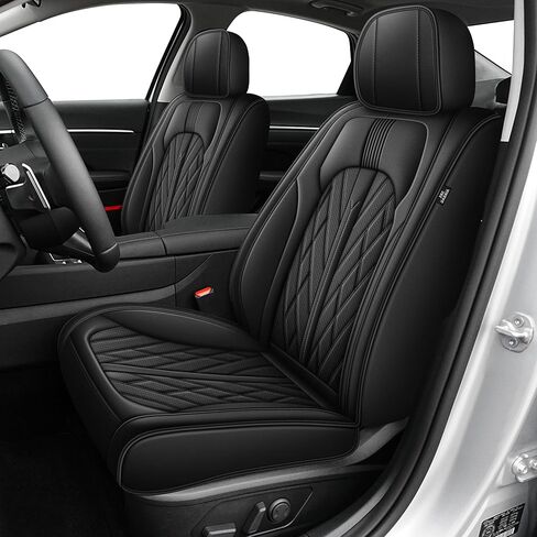 TTX LIGHTING Custom Fit Seat Covers for Hyundai Sonata 2021-2026 SEL/SEL Hybrid/SEL Plus/Limited Hybrid, Breathable Anti-Slip Fast Install Airbag Compatible (5 Seats, Black) in Saudi Arabia