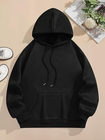 Women Hoodies With Pocket Oversized Star Graphic Sweatshirt Trendy Long Sleeve Pullover Tops Fall Winter Clothes in Saudi Arabia