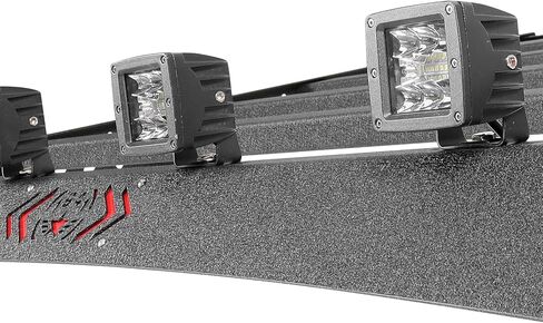 Roof Rack Cargo Basket Compatible with 1997-2006 Jeep Wrangler TJ, Heavy-Duty Roof Rack Crossbars Cargo Basket with 4PCS LED Lights (Hard Top Only) in Kuwait