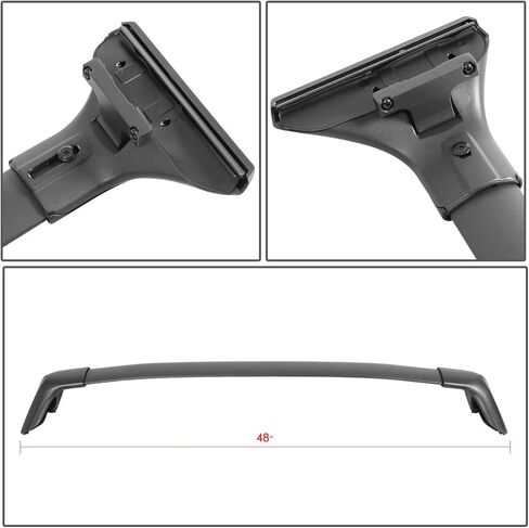 Auto Dynasty Roof Rack Cross Bars Compatible with 2016-2021 Lexus LX570, 165lbs Rooftop Cargo Bars Aluminum Anti-Corrosion Roof Rails for Luggage Bike Kayak Racks in Saudi Arabia