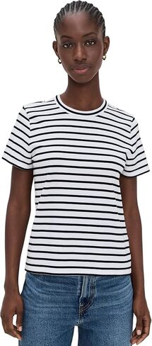 Madewell Women's Perfect Stripe Crewneck Tee in Saudi Arabia