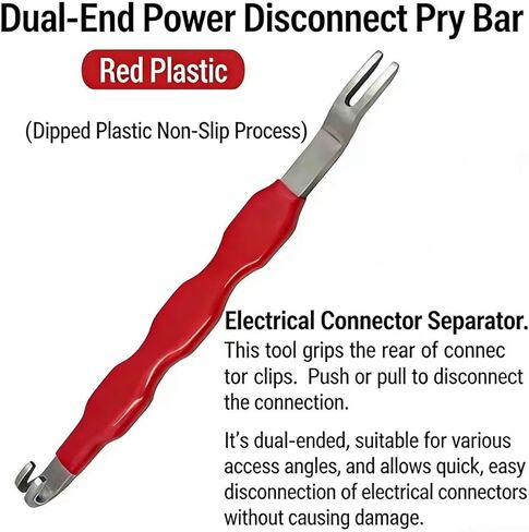 Universal Automotive Electrical Connector Removal Tool - 2 Piece Terminal Release Key & Separator Set for Car Truck SUV Wiring Harness Connector Disassembly in Saudi Arabia