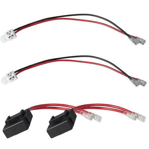 2 Sets Battery Wire Harness Kit for Razor MX350 MX400 PR200-14GA Pure Copper Wire, 3 Hole Plug, Plug & Play Installation - Compatible with MX350 MX400 V33+, PR200 v27+, Pocket Mod/Rocket V45+ in Kuwait