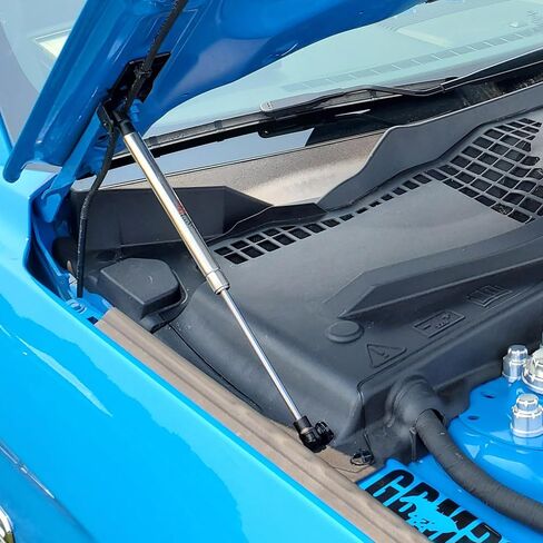 Redline Tuning 21-11035-03 Hood QuickLIFT Elite Bolt-in System Compatible with Ford Mustang 2015-2023 (Stainless Steel Struts) in Saudi Arabia