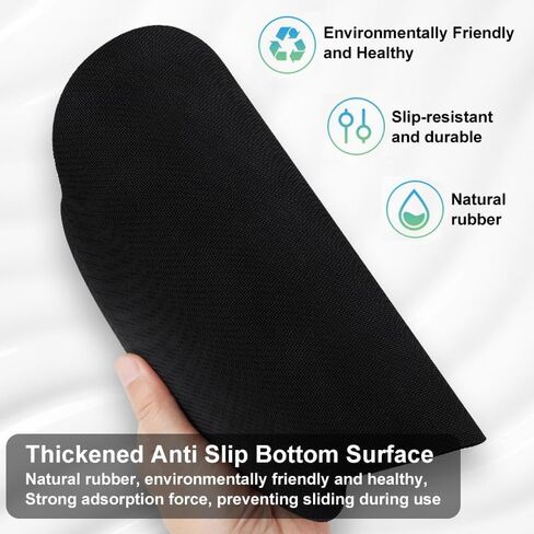 Ergonomic Memory Foam Wrist Rest Set – Non-Slip Mouse Pad & Keyboard Wrist Support with Soft Velvet Cover, Slow Rebound for Office, Gaming & Computer Use in Saudi Arabia