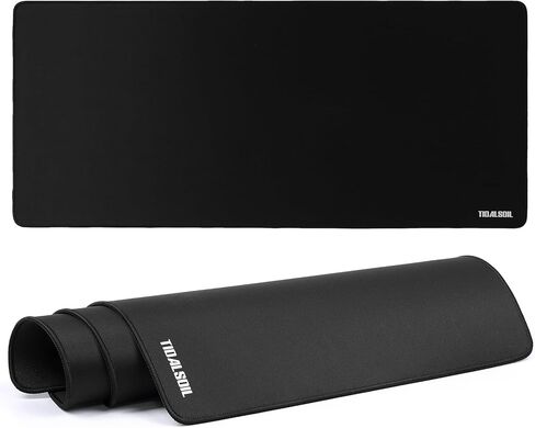 لوحة ماوس ألعاب كبيرة مقاس XXL 35.4 × 15.7 بوصة - لوحة مكتب ممتدة كبيرة الحجم مع قاعدة غير قابلة للانزلاق، لوحة ماوس ذات حواف مخيطة، سطح أملس للوحة المفاتيح والماوس والمكتب والألعاب والعمل in Kuwait