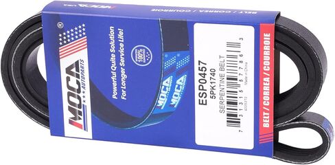MOCA 5PK1740 Serpentine Belt Fit for Chevrolet 2016-2023 Malibu 1.5L, for Cadillac 2013-2015 ATS 2.0L 2.5L, for GMC 2015 Canyon 2.5L in Saudi Arabia