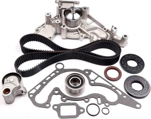 طقم حزام توقيت المحرك ث/مضخة مياه مناسبة لكزس لـ LS400/LS400 4.0L 1998-2000 لتويوتا لتندرا 4.7L 2000-2009 لـ 4 عداء 4.7L 2003-2009 استبدال مؤقت اشتعال OEM - TBK298 in Saudi Arabia