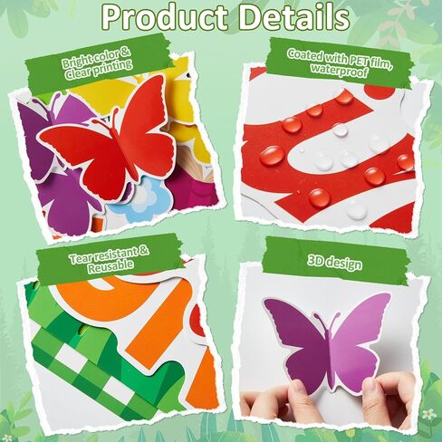 Colorful Reading Bulletin Board Decorations 3D Butterfly Bulletin Board Set Reading Gives You Wings Butterfly Paper Cutouts Classroom for Back to School Elementary Classroom Library Chalkboard Decor in Saudi Arabia