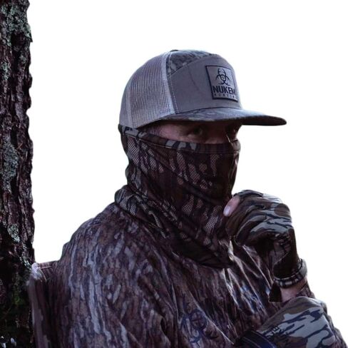 قناع وجه شبكي قابل للتنفس من Nukem - قناع صيد قابل للتعديل في القاع in Kuwait