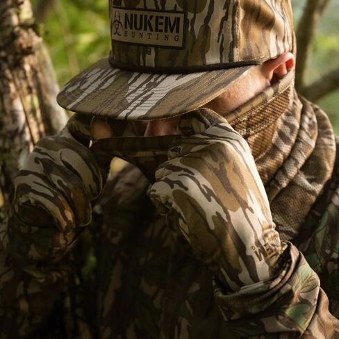 قناع وجه شبكي قابل للتنفس من Nukem - قناع صيد قابل للتعديل في القاع in Kuwait